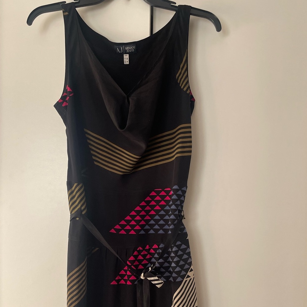 Armani Exchange Silk Mini Dress, Size 6